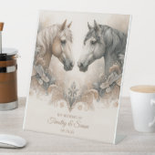 馬の結婚台座に対する愛 台座サイン (インサイチュ)