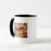 馬の絵画、c.17000を紀元前に揺すって下さい マグカップ (正面左)