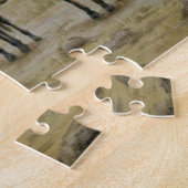 馬の群れのパズル ジグソーパズル (側面)