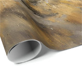 馬の群れギャロピン絵を描グのデコパージュ ラッピングペーパー (ロールコーナー)