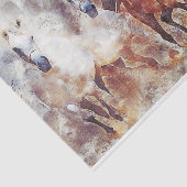 馬の群れ 薄葉紙 (詳細)