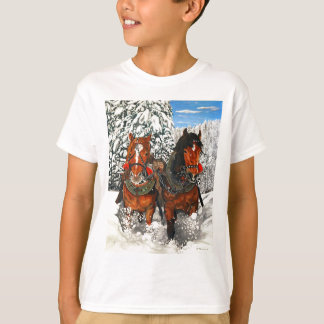 馬の耕作 Tシャツ