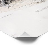 馬の背にブラックフットインディアン。 ポスター (コーナー)