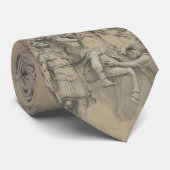 馬の背のイラストレーションのヴィンテージマーカスAurelius ネクタイ (ロール)