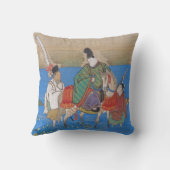 馬の背の交差の川(1839年)のオスの宮廷人 クッション (裏面)
