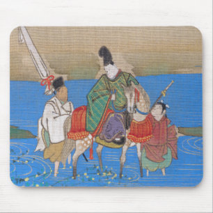 馬の背の交差の川(1839年)のオスの宮廷人 マウスパッド