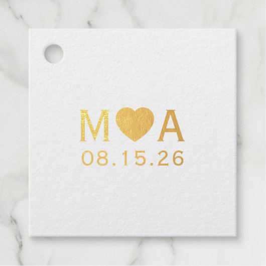 馬の自然な結婚式 フェイバータグ (正面)