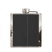 馬の芸術で馬上槍試合をしている中世騎士 フラスク (裏面)