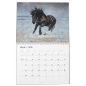 馬の芸術のcalenda 2014年 カレンダー (3月 2026)