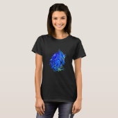 馬の芸術ライダー Tシャツ (正面フル)