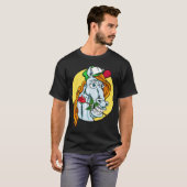 馬の芸術的なかっこよさ Tシャツ (正面フル)