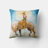 馬の若い王子 クッション (裏面)