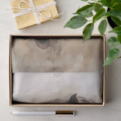 馬の茶色のギャロッピング 薄葉紙 (ギフト)