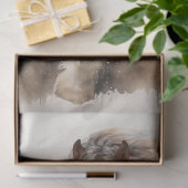 馬の茶色のギャロッピング 薄葉紙 (ギフト)