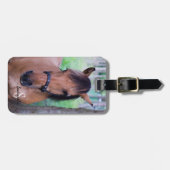 馬の荷物タグ ラゲッジタグ (正面横)