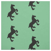 馬の荷車を引くシルエット ファブリック (見本)