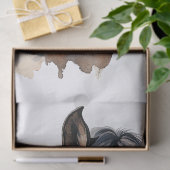 馬の荷車を引く切り離 薄葉紙 (ギフト)