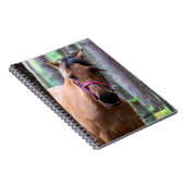 馬の螺旋状手帳 ノートブック (右側)