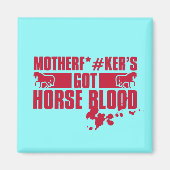 馬の血 マグネット (正面)