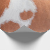 馬の被毛の動物のウマ科の皮 ラッピングペーパー (角)