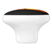 馬の装飾ノブ セラミックノブ (側面)