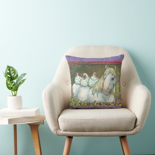 馬の装飾用クッション クッション (椅子)