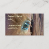 馬の視野の名刺 名刺 (正面)