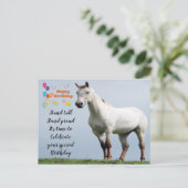 馬の誕生日おめでとう ポストカード (スタンド正面)