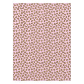 馬の誕生日パーティーピンク テーブルクロス (正面)