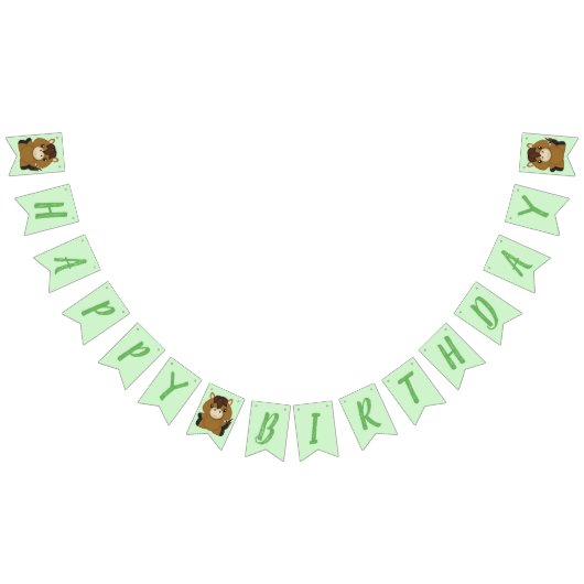 馬の誕生日パーティー バンティングフラッグ (全)