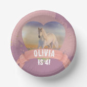 馬の誕生日パーティー ペーパーボウル (正面)