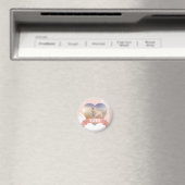 馬の誕生日パーティー マグネット (インサイチュ (食洗機))