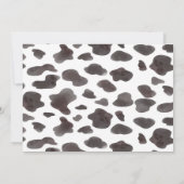 馬の誕生日写真感謝カード サンキューカード (裏面)