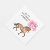 馬の誕生日// Oh Hayそれはあなたの誕生の中で スタンダードランチョンナプキン (角)