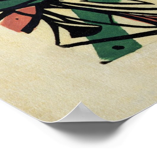 馬の誕生, 1913 ポスター (角)