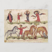 馬の調教師 ポストカード (正面)