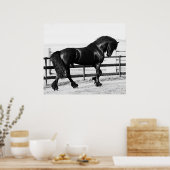 馬の謙遜 ポスター (キッチン)