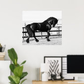 馬の謙遜 ポスター (ホームオフィス)