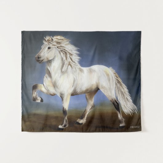 馬の貴族 タペストリー (正面(横))