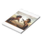 馬の贈り物 ノートパッド (回転)