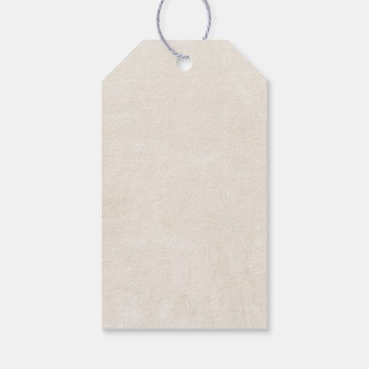 馬の赤ちゃんシャワーありがとうギフトラベル ギフトタグ (裏面)