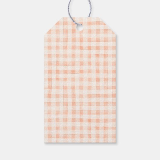 馬の赤ちゃんシャワーありがとうラベル ギフトタグ (裏面)