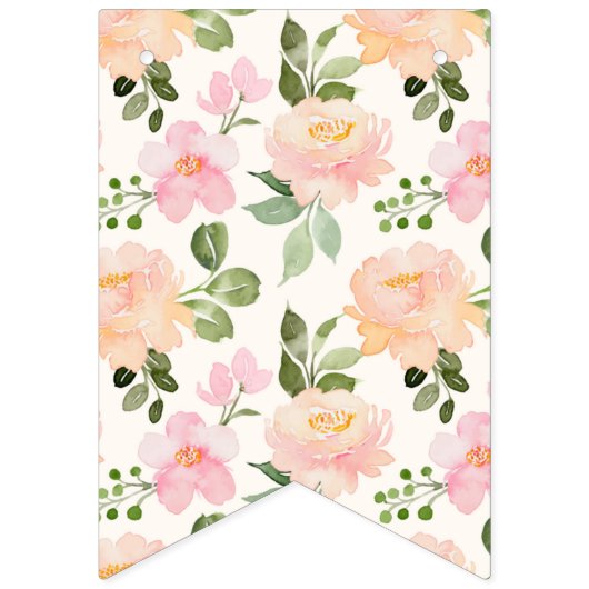 馬の赤ちゃんシャワーのバンティングバナー バンティングフラッグ (第1の旗)