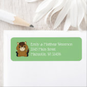 馬の赤ちゃんシャワーグリーン ラベル (インサイチュ)