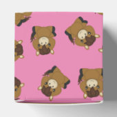 馬の赤ちゃんシャワーピンクの女の子 フェイバーボックス (上部)