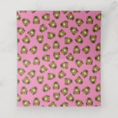 馬の赤ちゃんシャワーピンクの女の子 プレイスカード (内部開封)