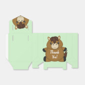 馬の赤ちゃんシャワー フェイバーボックス (折り畳みなし)