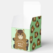 馬の赤ちゃんシャワー フェイバーボックス (オープン)