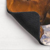 馬の走ること マウスパッド (コーナー)