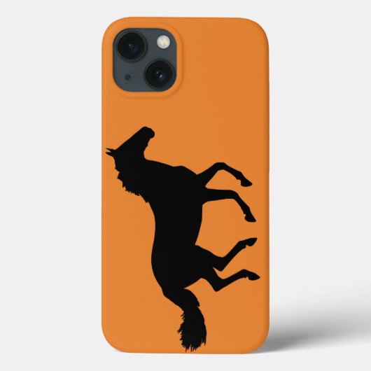 馬の走レースウマ科のの速いペット走ファイフ動物 Case-Mate iPhoneケース (裏面)